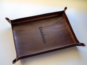 Boîte de rangement portable en cuir véritable pour dés octogonaux, plateau de jeu de société, sac organisateur en cuir fait main GLTY-0059 - Product Image 3