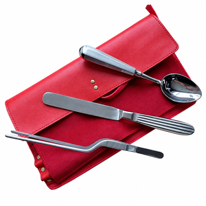 Juego Profesional de 3 Espátulas de Acero Inoxidable para Emplatar, Herramientas para Decorar, Servir y Cocinar - Product Image 2