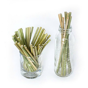 Pailles en herbe naturelles faites à la main du Vietnam pour le service de boissons, les événements de restauration et les marchés d'exportation - Product Image 5