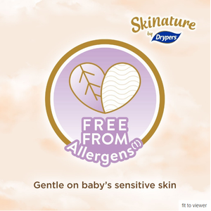 Pañales Drypers Skinature Premium para bebés y niños pequeños, talla S (4x58 unidades) - Product Image 4