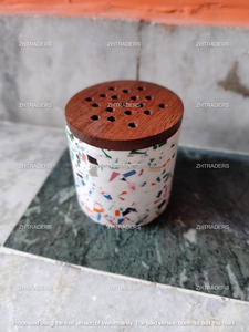 เตาเผาบาคูร์ไม้และเรซิ่นอีพ็อกซี่ทำมือสุดพิเศษ ที่วางธูปพรีเมียมสำหรับเทศกาลอีดและรอมฎอน ของตกแต่งบ้านและของขวัญ - Product Image 2