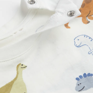 T-shirts pour garçons délavés à l'acide en gros / T-shirts oversize unis pour enfants en coton imprimé - Product Image 2