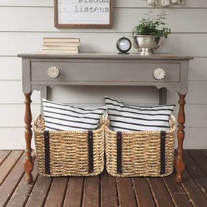 ชุดตะกร้าหวายทำด้วยมือแบบชนบท3ชุด - Product Image 5