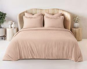 Ensemble de couette et de couvre-lit de luxe pour toutes les saisons, 4 pièces, 6 pièces, motif floral géométrique abstrait - Product Image 6