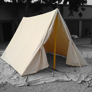 Tente en toile de style viking à deux poteaux pour le camping et l'hébergement en plein air - Product Image 5