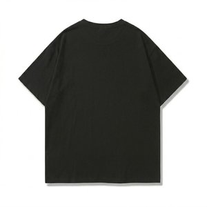 Conjuntos de camisas y pantalones cortos negros extragrandes para hombre con logotipo personalizado, los más vendidos, para verano, conjuntos de ropa para exteriores, tela transpirable - Product Image 3