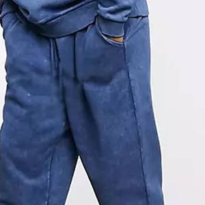 Chándal para hombre con diseño moderno, lavado ácido, de alta calidad, transpirable y totalmente personalizable, a un precio razonable. - Product Image 6