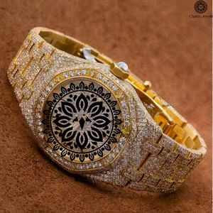 Charm Jewels Luxury Yellow Gold <b>Watch</b> Tonneau Case 30mm Sapphire Crystal Quartz Movement Women Fashion Design - Product Image 3
