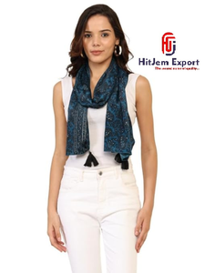 Bufanda Larga Estampada de Lujo Premium, Tela Suave, Bufanda para la Cabeza, Logotipo Personalizado, Etiqueta Blanca, Fabricante Textil OEM ODM - Product Image 6