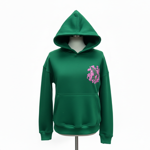 Sweat à capuche homme 3D personnalisé en coton 100% de haute qualité, lourd, en molleton French Terry, impression en relief personnalisée, disponible en plusieurs couleurs. - Product Image 6