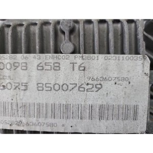 307 ECU et modules informatiques d'occasion 9663607580 - Product Image 2