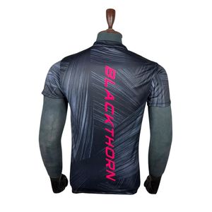 Camiseta de Fútbol Sublimada para Equipo, Cuello Redondo, Manga Corta, Absorbe la Humedad, Elástica en Cuatro Direcciones, Transpirable, Ecológica, de Secado Rápido - Product Image 3