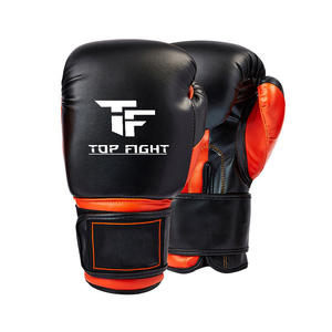 Diseña tu propio conjunto de equipo de boxeo profesional de cuero, guantes de boxeo impermeables de 12 oz para uso doméstico - Product Image 3
