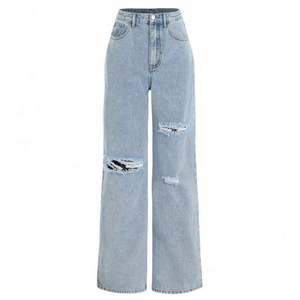 กางเกงยีนส์ขาตรงลำลองยอดนิยม - Product Image 4