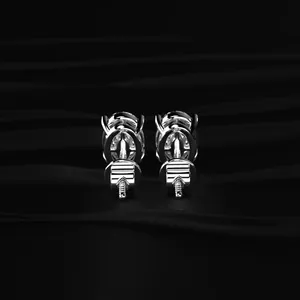 Boucles d'oreilles solitaires ovales en diamant, confortables, petites boucles d'oreilles en diamant avec clarté VVS-VS, certifiées IGI - Product Image 4