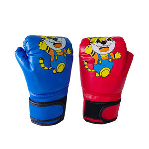Gants de boxe pour enfants OEM 2026, motif tigre mignon, en cuir PU de qualité supérieure, pour l'entraînement des jeunes, fabriqués par TRIOTAKE INDUSTRY - Product Image 4