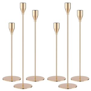 Christmas Brass <b>Candlestick</b> <b>Holder</b> Taper Candle <b>Holder</b> Romantic Candle Light Dinner Anniversary Wedding Party <b>Candlestick</b> <b>Holder</b> - Product Image 1