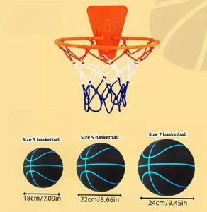 Balón de Baloncesto Silencioso de Espuma PU, Balón Antiestrés Suave, Tamaño 3, Juguete de Entrenamiento Interior para Niños y Adultos - Product Image 1