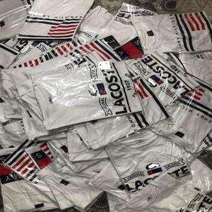 Lote de Ropa de Algodón de Marca Original al por Mayor de Camisetas de Manga Corta y Cuello Redondo para Hombre Surtido de Bangladesh - Product Image 6