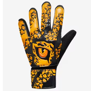 Gants de gardien de but de football professionnels pour enfants, logo personnalisé imprimé, gants d'entraînement sportifs pour gardien de but - Product Image 4
