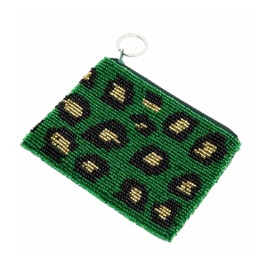 Handmade Beaded Coin <b>Purse</b> Blue Starfish Pattern Coin Pouch Small Saving Coin Collect <b>Purse</b> for <b>Girls</b> Women Gifted Accessories - Product Image 4