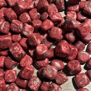 Piedras de Tulita Rosa de Alta Calidad, Pulimentadas, Técnica Feng Shui, Cristal Natural Suelto para Joyería, Decoración del Hogar - Product Image 2