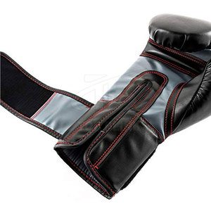 Custom Factory Professional Leather Boxing <b>Gloves</b> with Custom Logo Design <b>Moisture</b> Wicking & Hook & Loop Closure-Wholesale - Product Image 3