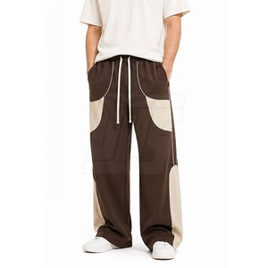 Everyday <b>Men</b> <b>Baggy</b> Pants Comfortable Loose Fit Wide Leg <b>Trousers</b> Drawstring Waist Soft Lightweight Fabric Casual Bottoms - Product Image 5