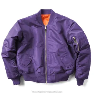 Men MA1 Jacket Winter Outdoor Thick Quality Nylon American Football Uniform Unisex Coat Male Bomber Flight Jacket