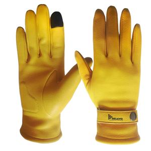 Nuevos Guantes de Motocicleta Personalizados de Fábrica, de Alta Calidad, con Pantalla Táctil, de Cuero PU, a Bajo Precio, Casuales, Deportivos, para Motocross, sin Forro - Product Image 6