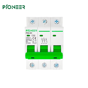 Disjoncteur CC 1/2/3/4 pôles 32A 63A avec certificat CE, matériau PA66 1000V, IP20, pour système d'énergie solaire, montage sur rail, capacité de coupure 6kA, <span class=keywords><strong>C</strong></span> - Product Image 5