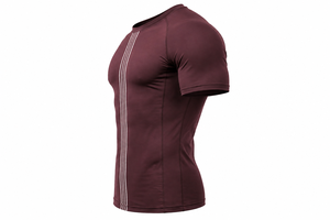 Custom Men's Compression T Shirt Quick Dry Gym Running Fitness Base <b>Layer</b> Athletic Gym Performance Compression Shirt OEM ODM - Product Image 3