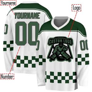 Jersey de Hockey sobre Hielo Personalizado 2026, Impresión Personalizada para Hombre y Mujer, Nombre, Número, Uniforme de Equipo, Transpirable, Secado Rápido, para Competencia y Entrenamiento - Product Image 4