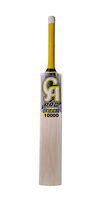 Batte de cricket en saule anglais légère, durable et écologique avec poignée en canne, étui premium ambidextre et poignée courte