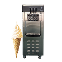 Machine à fabriquer des cornets de glace automatique GEPU 3000W 220V pour utilisation commerciale dans la restauration