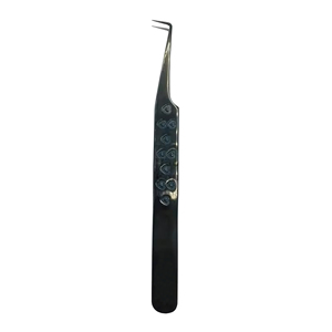Pince à épiler professionnelle de qualité supérieure pour extensions de cils volume, vente en gros - Product Image 4