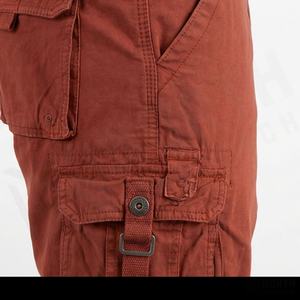 Customize Casual Canvas Drawstring Closure Mid Waist <b>Longer</b> <b>Length</b> Cargo <b>Shorts</b> Quick Dry Sports <b>Mens</b> High Quality Apparel - Product Image 5