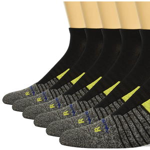 Men Gym Sports Socks Breathable Cotton Athletic Running Socks Moisture Wicking Anti <b>Slip</b> Fitness Training Comfortable Wear - Product Image 5