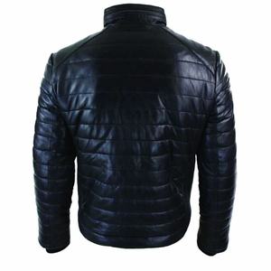 Men's 100% Polyester Waterproof Hooded Bomber <b>Jacket</b> Winter Quilted <b>Lightweight</b> High Street Style Size S M L XL XXL New High - Product Image 3