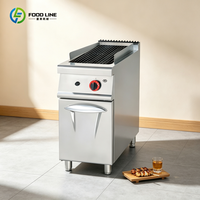 Cuisinière à gaz pour wok avec robot et table de cuisson, 15 kW haute puissance, gaz commercial, pour extérieur