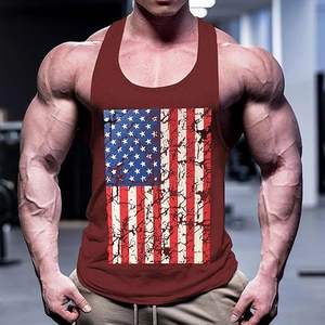 Top Quality Men's Tank Tops Knit Sleeveless Workout T Shirt <b>Muscle</b> Gym Fitness Wears - Product Image 1