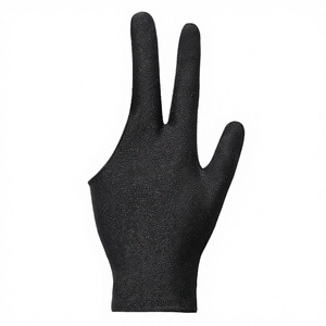 Gants de billard Geo Brothers en Spandex, 3 doigts, soyeux, unisexe, légers, fermeture auto-agrippante, taille unique - Product Image 5