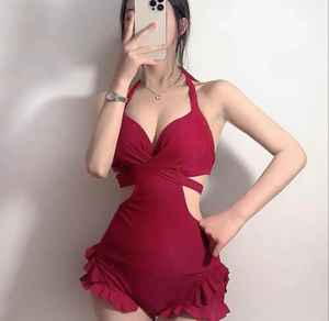 Ensemble Monokini Noir Papillon Coupe Haute 2 Pièces avec Shrug - Maillot de Bain Élégant pour Femme Séchage Rapide & Écologique - Product Image 4