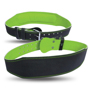 Ceintures en cuir de vachette respirantes à double puissance haute résistance pour la musculation, la musculation en salle de sport, avec boucle antidérapante robuste - Product Image 3
