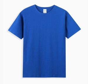 T-shirt vierge en gros personnalisé 100 % coton pour impression de logo – T-shirts unis blancs et noirs imprimés pour hommes et femmes - Product Image 6