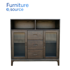 Usine du Vietnam Buffet de luxe en bois massif personnalisé Design moderne Meuble de salon Rangement pour meubles de maison Toute utilisation - Product Image 1