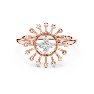 Diamante único de corte brillante cultivado en laboratorio, chapado en rodio, oro blanco de 18 quilates, para compromiso, boda, fiesta, regalo de San Valentín, glamuroso - Product Image 5