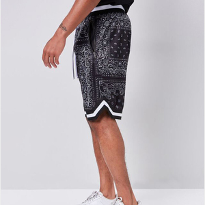Shorts de sport légers et surdimensionnés, nouvelle mode, taille élastique, logo personnalisé OEM, sublimation. - Product Image 6