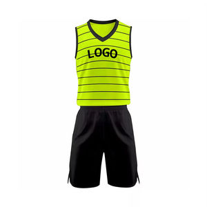 Tenue de Basketball Personnalisée Haut de Gamme, Vêtement de Sport 100% Polyester 220g, Imprimé par Transfert Thermique, Respirant, Sans Manches, pour Équipe - Product Image 2