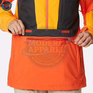 Chaqueta de esquí deportiva a prueba de viento de diseño personalizado para hombre, de alta calidad, de secado rápido, transpirable, tallas grandes. - Product Image 3